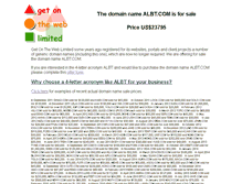 Tablet Screenshot of albt.com